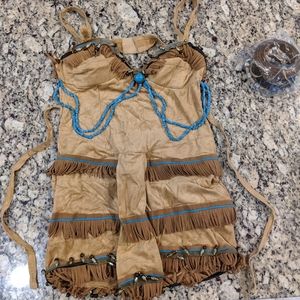 Sexy Indian costume w/assorted jewelry